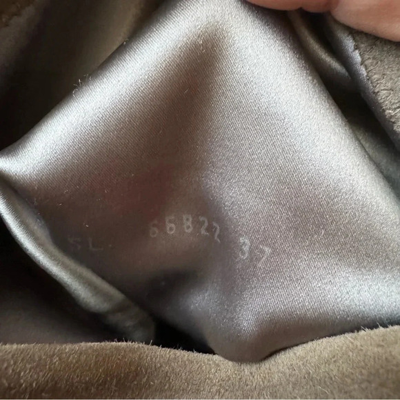 Stuart Weitzman Highland Heel Boot in Taupe Size 37 - Picture 15 of 16